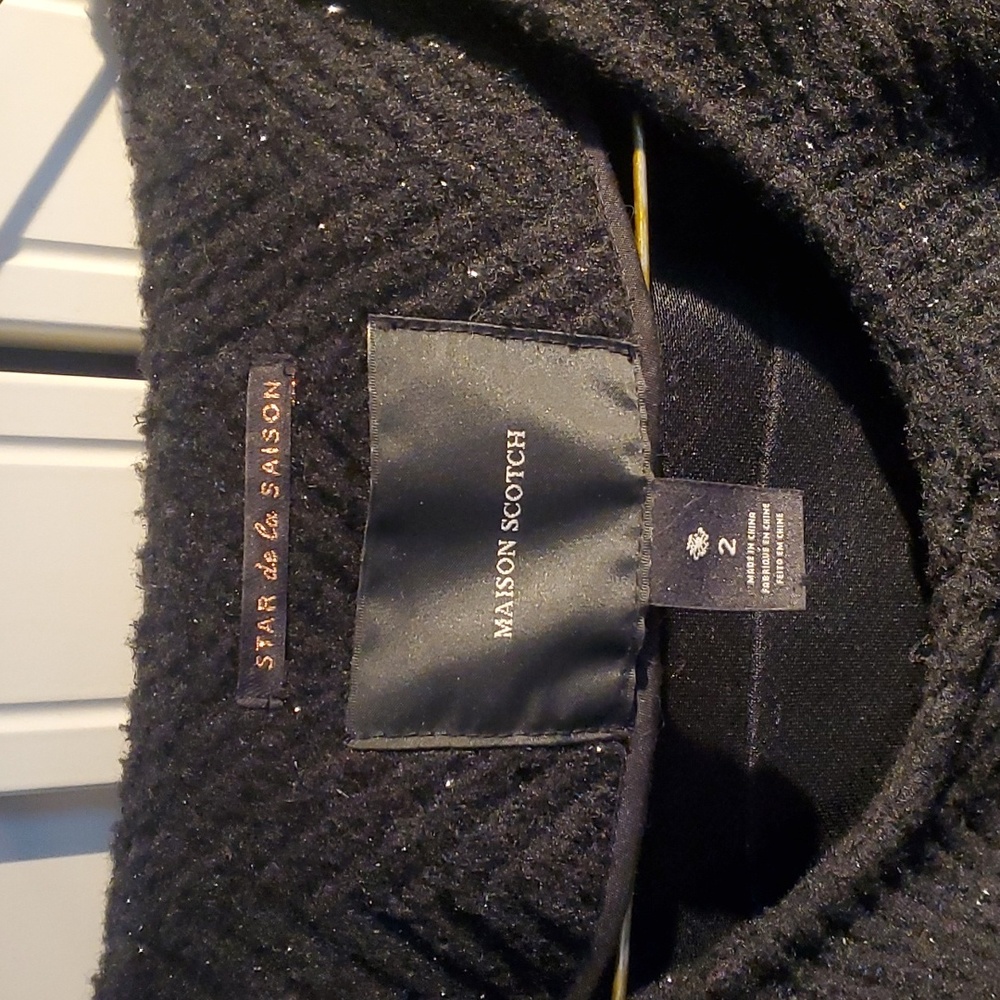 Black blazer Maison Scotch - Picture 2 of 8